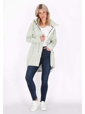 Women Jacket in sage green melange