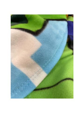 Minecraft Decke 100x150 cm Kuscheldecke weich Wohndecke in Mehrfarbig