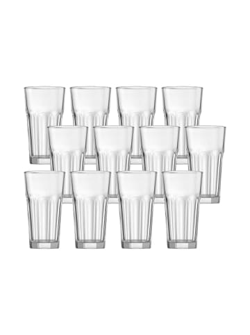 12er Set Longdrinkgläser Riad in Transparent 325 ml
