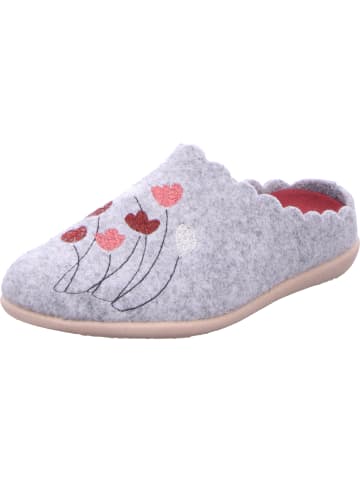 Pantoffel in grau