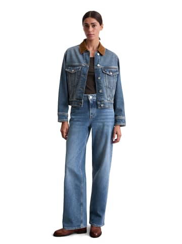 Jeansjacke im Barn-Stil relaxed in Medium Blue