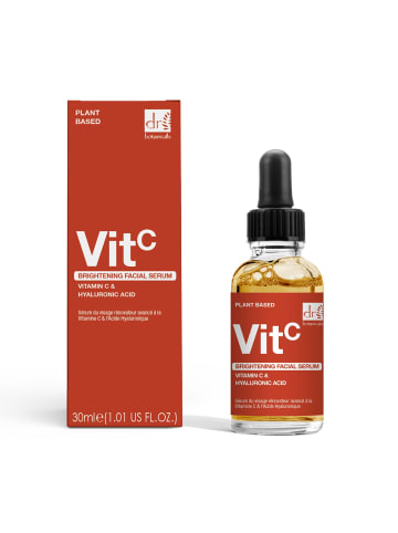 Aufhellendes Gesichtsserum mit 5% Vitamin C & 2% Hyaluronsäure 30ml