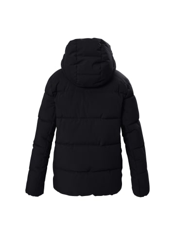Steppjacke mit Kapuze in Schwarz01106