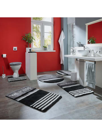 WC-Deckelbezug in grau