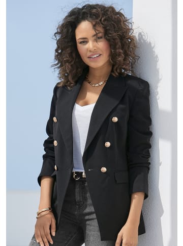 Longblazer in schwarz