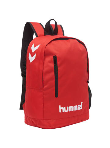 Basic Rucksack Ranzen mit Laptop Fach Tasche CORE BACK PACK in Rot