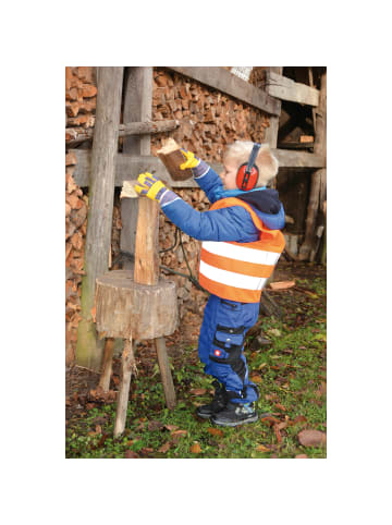 Kinder Bauarbeiter-Handschuhe in Gelb/Blau/Rot in Gelb/Blau/Rot