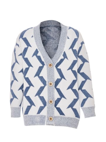 Women Cardigan in Blau