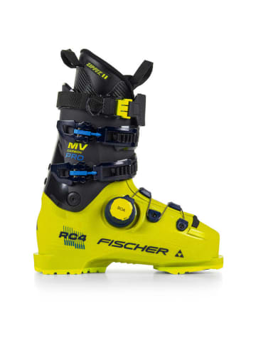 Skistiefel Alpin in gelb