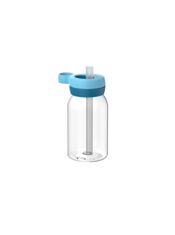 Trinkflasche mit Trinkhalm Campus in Cool Blue 450 ml