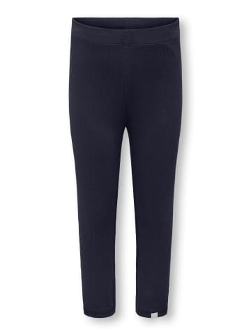 Rippstrick-Leggings Kmgtrinny Mini in night sky