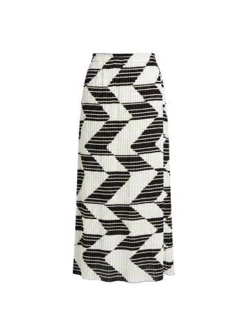 Weiß Polyester Damen Rock
