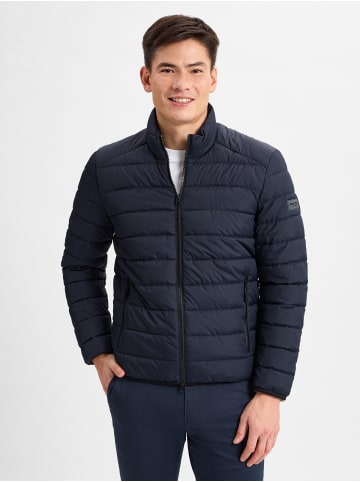 Steppjacke in marine