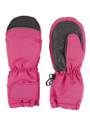 Fäustlinge Grip Druck in magenta