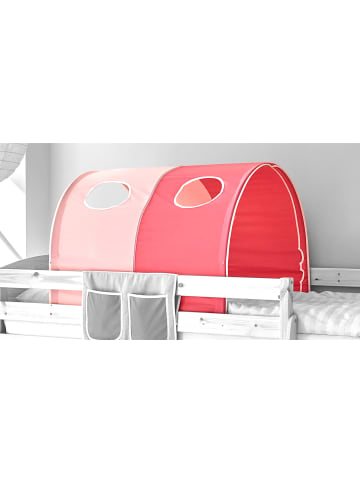 Tunnel für Hoch- und Etagenbetten in Rosa-Pink