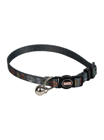 Marvel Katzenhalsband Verstellbar, robust & bequem in Schwarz
