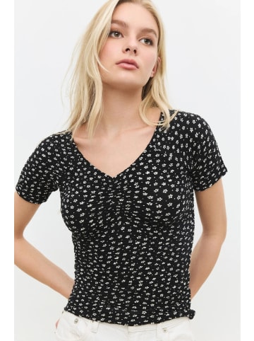 Shirt in Schwarz
