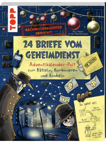 Buch - Nachwuchsagenten gesucht! 24 Briefe vom Geheimdienst. Adventskalender-Po