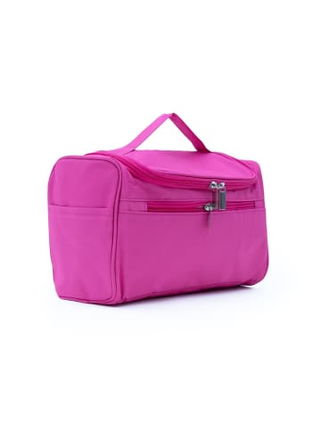 Kulturbeutel mit Griff in PINK