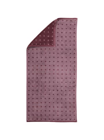 Frottier, Jacquard Duschtuch 2er-Pack Sigmaringen in beere