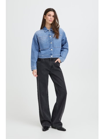 Jeansjacke PZANNI Casual fit in Medium Blue Denim