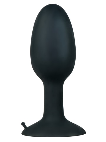 Analplug Large Silicone Plug in schwarz