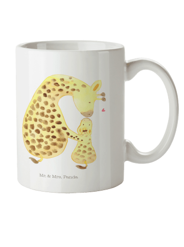 Kindertasse Giraffe Kind ohne Spruch in Weiß