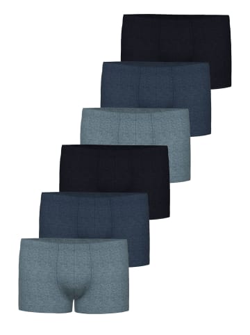 Seidensticker 6er Pack Herren Retro Short in navy-dark jeans-jeans