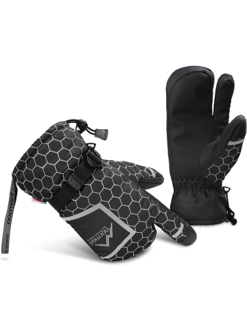 Winterhandschuhe Apex in Schwarz/Grau