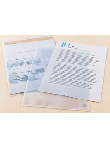Sichthülle Standard A4 PP-Folie 0,12mm transparent Packung mit 100 St...