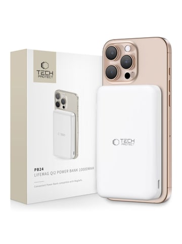 Powerbank Tech Protect PB24 LifeMag QI2 MagSafe 10000 mAh