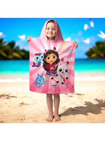 Badeponcho Gabby´s Dollhouse   - (B) 50 cm x (L) 115 cm in Rosa
