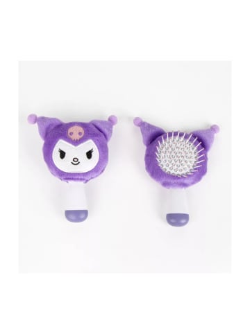 Kuromi Mini Plüsch-Haarbürste 13 cm
