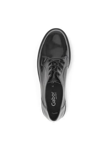 Klassische Schnürschuhe in Schwarz