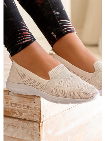 Slipper in apricot