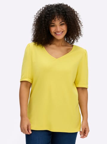 Halbarmshirt in limone