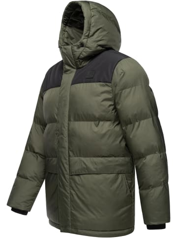 Steppjacke Mikkesh in Dark Olive