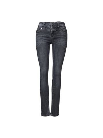Jeans in dark steel grey washed