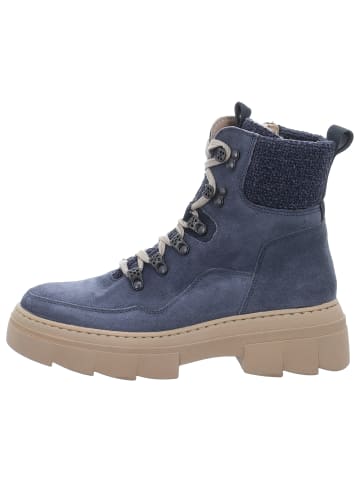 Stiefelette in blau