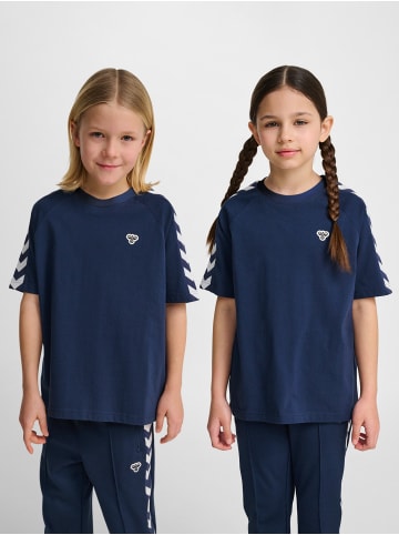 T-Shirt Hmljr Archive Kinder in DRESS BLUES