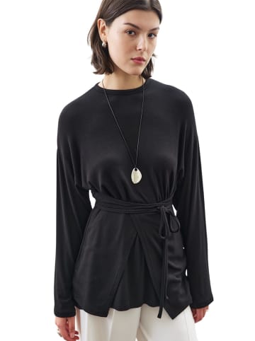 Blouse in Schwarz