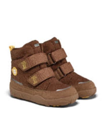 Stiefel Kinder Winterstiefel Wolle Comfy Tiger in Braun