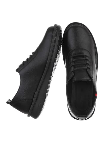 Halbschuh in Schwarz