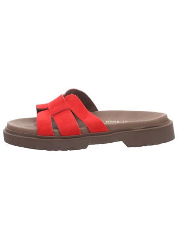 Pantolette in rot