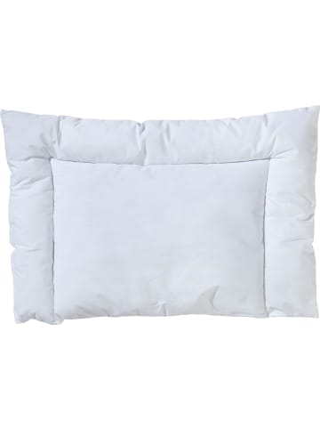 Textilfaser Flachkissen Lech in weiß