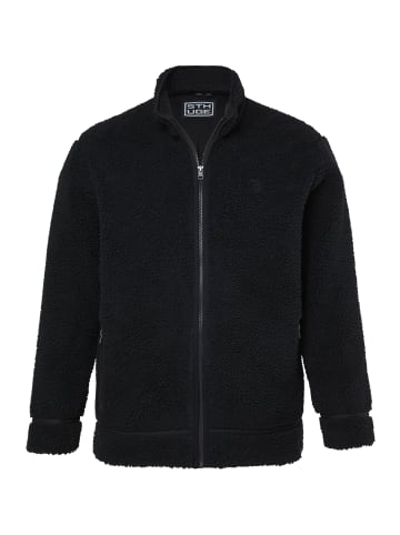 Sweatjacke in schwarz