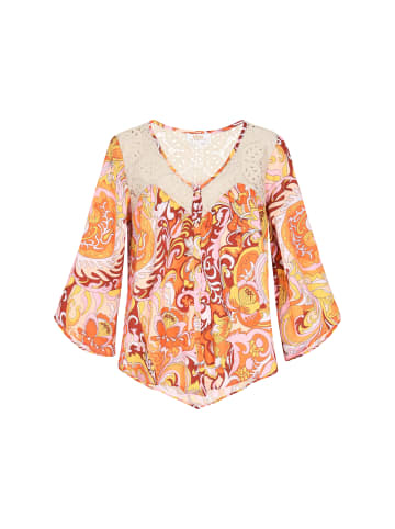 Women Blouse in yellow multicolor