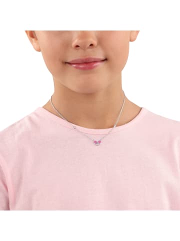 Kette mit Anhänger Silber 925, rhodiniert in Rosa