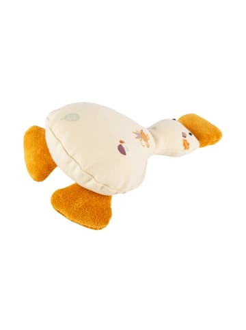 Rassel-Greifling Gans sigibaby in Cremeweiß/Orange
