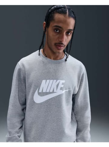 Tshirt ML in Dk Grey Heather/White